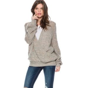 Free People Karina wrap sweater